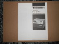 Technics Bedienungsanleitung RS-673 Tape Deck deutsch Nordrhein-Westfalen - Rahden Vorschau