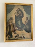 Großer alter Kunstdruck Raffaelo Santi "Sixtinische Madonna" Berlin - Köpenick Vorschau