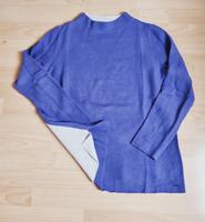 Taifun Stehkragen Pullover Pulli 2 farbig lila Grau Gr 42 Hessen - Liederbach Vorschau