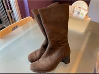 Damen Winterschuhe Winterstiefel Leder Wolle gefüttert Gr. 39 / 6 Brandenburg - Dannenwalde (Gumtow) Vorschau