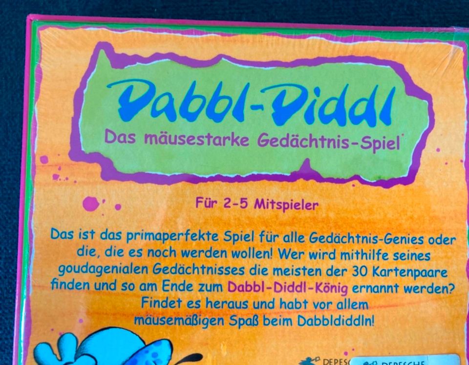 Dabbl Diddl Spiel Gedächtnis Spiel Kartenspiel in Aalen
