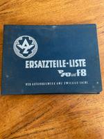 DDR IFA Ersatzteile Liste P 70 und F8 Schönebeck (Elbe) - Ranies Vorschau