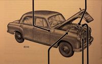 Mercedes Benz Typ 190b Betriebsanleitung 1959 Nordrhein-Westfalen - Iserlohn Vorschau