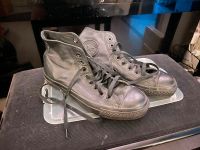 Converse - All Star - schwarz Leder - gr. 39,5 - keine Mängel Nordrhein-Westfalen - Kaarst Vorschau