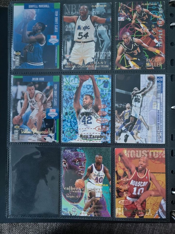 NBA Sammelkarten Fleer '94-96, Upper Deck 94, über 200 Stk. in Iserlohn