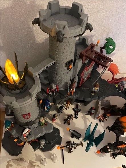 Playmobil Drachenburg Ritterburg großes spiele Set Burg in Kempten