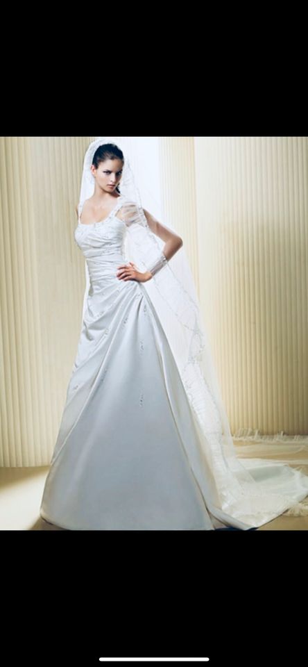 La Sposa Designer vintage Brautkleid - Königliche Seide NP 2190€ in Bingen