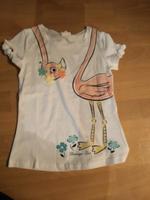 Tolles Mädchen T-Shirt Oberteil lustiger Flamingo 134 / 140 Neu Thüringen - Apolda Vorschau