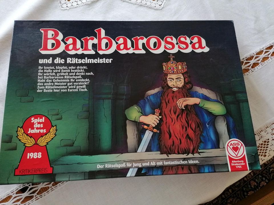 Gesellschaftsspiel Barbarossa und die Rätselmeister in Reinbek