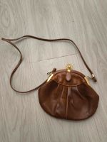 Vintage Handtasche Leder beige Niedersachsen - Braunschweig Vorschau