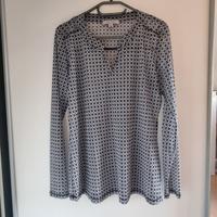 Bluse comma chiffon Gr. 40 blau Bayern - Oberkotzau Vorschau