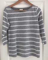 Vila Shirt Pullover grau weiß Gr. M top! Niedersachsen - Rastede Vorschau