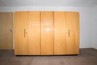 Schlafzimmerschrank 50er 60er Original, Ahorn, schwarz Midcentur Nordrhein-Westfalen - Oberhausen Vorschau