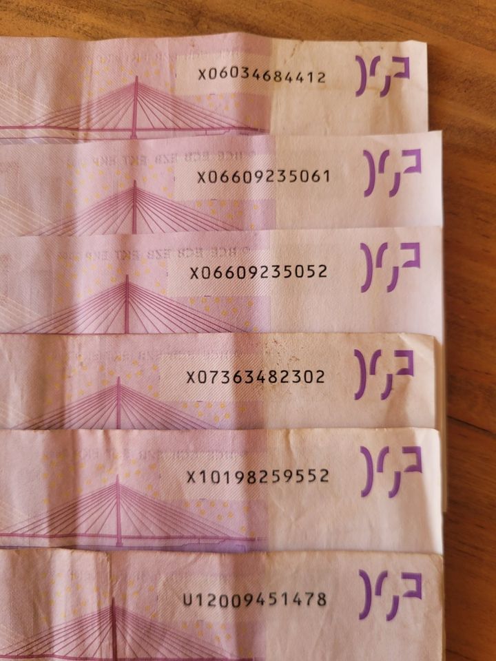 500 Euro Geldschein, seltene X0 Serie, gut erhalten in Berlin