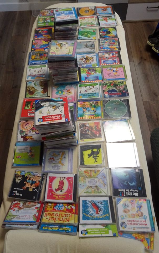 119 Kinderhörspiele-CDs, Sehr großes Konvolut. in Wolkenstein