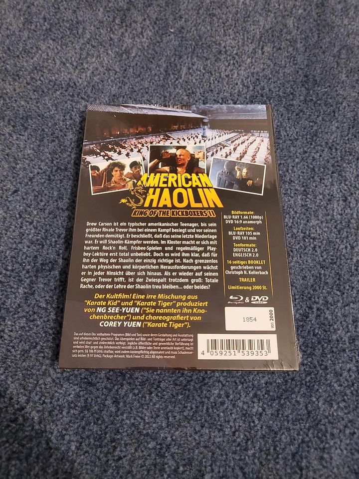 American Shaolin - Limitierte 2-Disc Mediabook Edition OVP in Notzingen