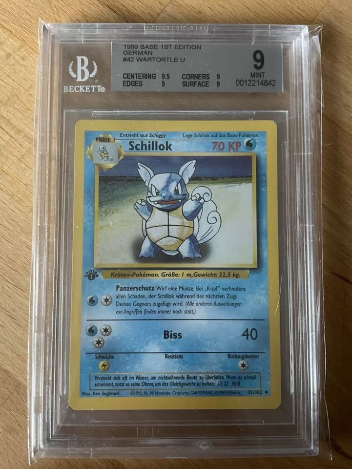 Pokemon Base Set 1. Edition Deutsch Schillock in Waldfeucht