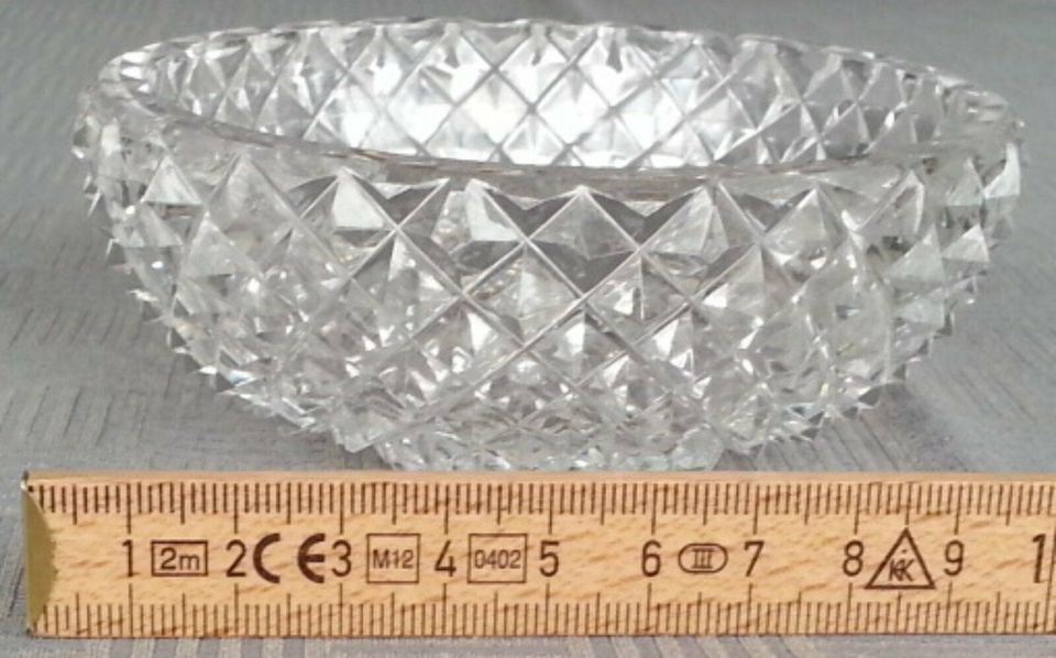 Nordböhm Kristall – diverse Teile Kristallschalen Kristallvasen in Leichlingen