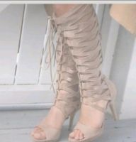 Pumps Sandalen geschnürt beige Gladiator komplett neu Brandenburg - Nauen Vorschau