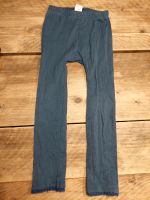 S. Oliver Hose 92 Leggings mit Spitze dunkelblau Schleswig-Holstein - Altenholz Vorschau