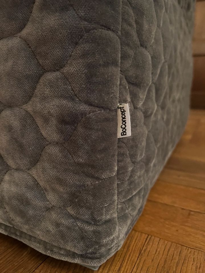 Wunderschöne Velvet Quilt Husse für BoConcept Xtra in Leipzig