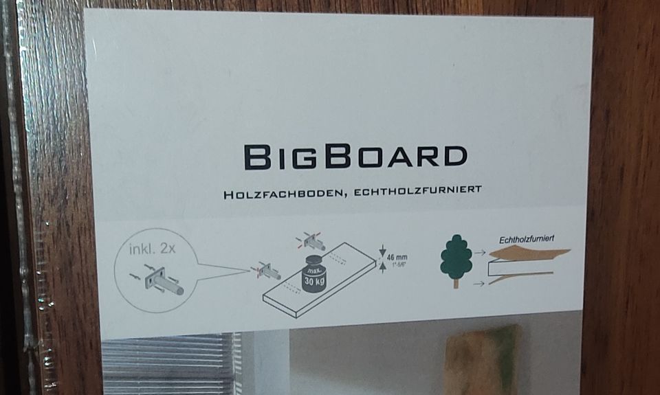 Design Wandregal Wandboard BigBoard Pokedom Set 4 Stück in Brühl