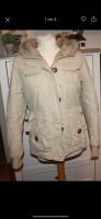 Damen Parka Jacke mit Kapuze beige 38/40 Hessen - Büttelborn Vorschau