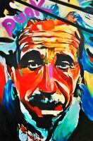 Ausverkauf! Albert Einstein Punk 100x150 cm Pop Art/Bild/Leinwand München - Schwabing-Freimann Vorschau