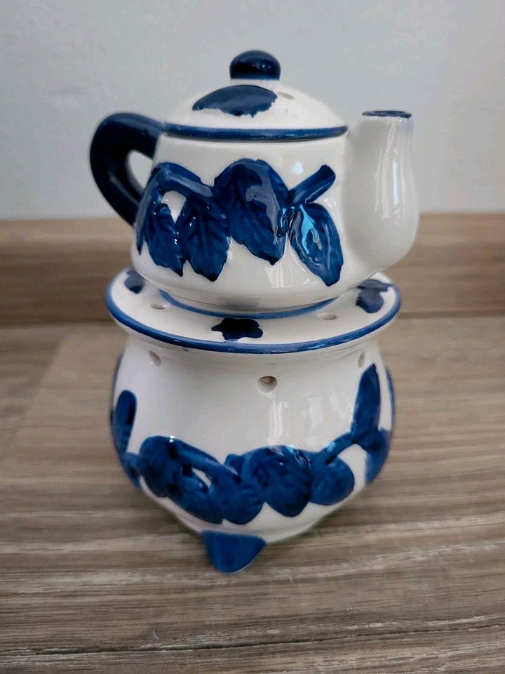Teelicht aus Porzellan ohne Kerze für Wasser und Duft in Bad Marienberg