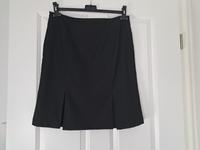 H&M klassischer Business Damenrock schwarz Knielang Faltenrock Dortmund - Asseln Vorschau