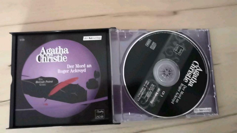 Hörbuch CD * Agatha Christie * Der Mord an Roger Ackroyd in Dortmund