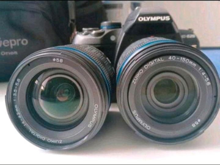 Olympus Zuiko E 620 FT Objektive viel Zubehör Einschlagtuch in Telgte