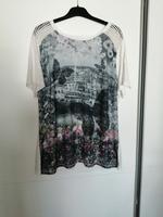C&A Longshirt mit Urlaubsmotiv weiß Gr.44 TOP! Rheinland-Pfalz - Kruft Vorschau