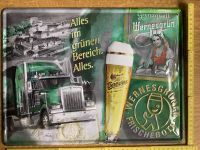 Blechschild Bier Wernesgrüner Pils Frischebote Grenzquell Truck Berlin - Friedenau Vorschau