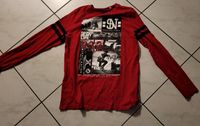 Langarmshirt Longshirt Skater Gr. 170/176 Skate Nation rot Hessen - Schmitten Vorschau