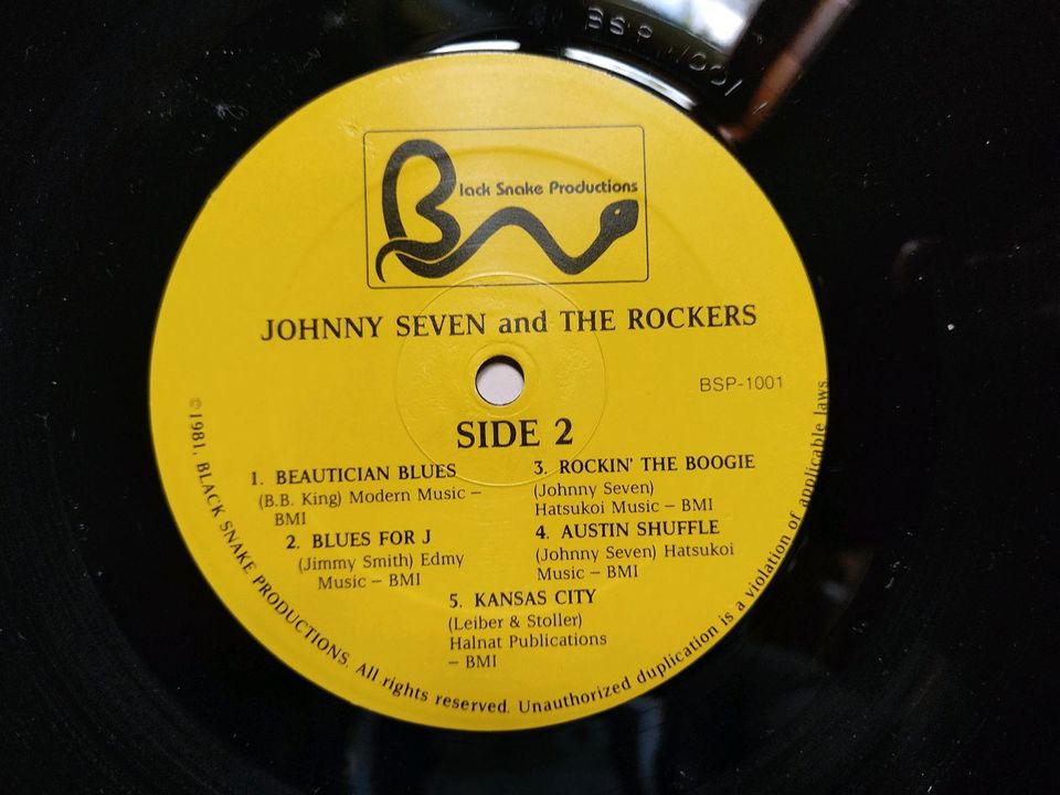 Johnny Seven Rockin the Boogie Guitar Blues LP in Ludwigslust