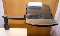 Helit 62553 Telefonschwenkarm zum Anklemmen an Schreibtischplatte Bayern - Hohenlinden Vorschau