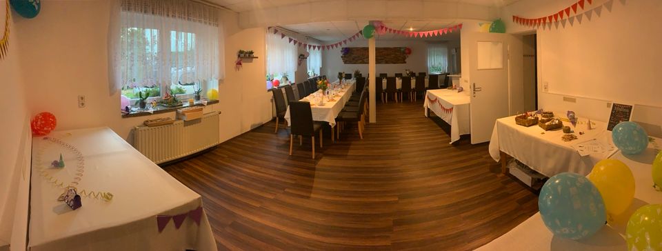 Partyraum zu vermieten Geburtstag, Konfirmation, Jugendweihe in Altmittweida