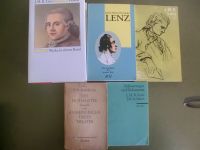 5 Bücher von und über J.M.R. Lenz, ab 0,20 € Nordrhein-Westfalen - Neuss Vorschau