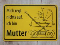 Plastikkarte "Mich regt nichts auf, ich bin Mutter" Herzogtum Lauenburg - Berkenthin Vorschau