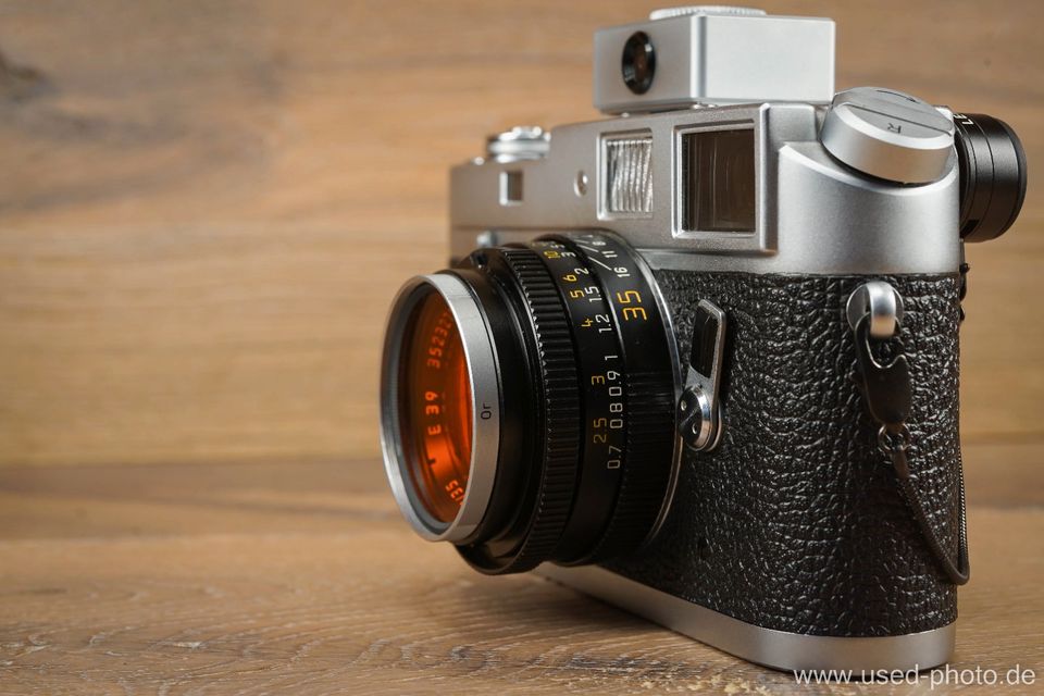 Leitz Leica | 39mm | Orange Filter Chrome HOOGU + Case used-photo in Malsfeld