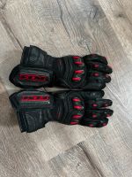 FLM Motorradhandschuhe rot schwarz lang Bayern - Wolnzach Vorschau