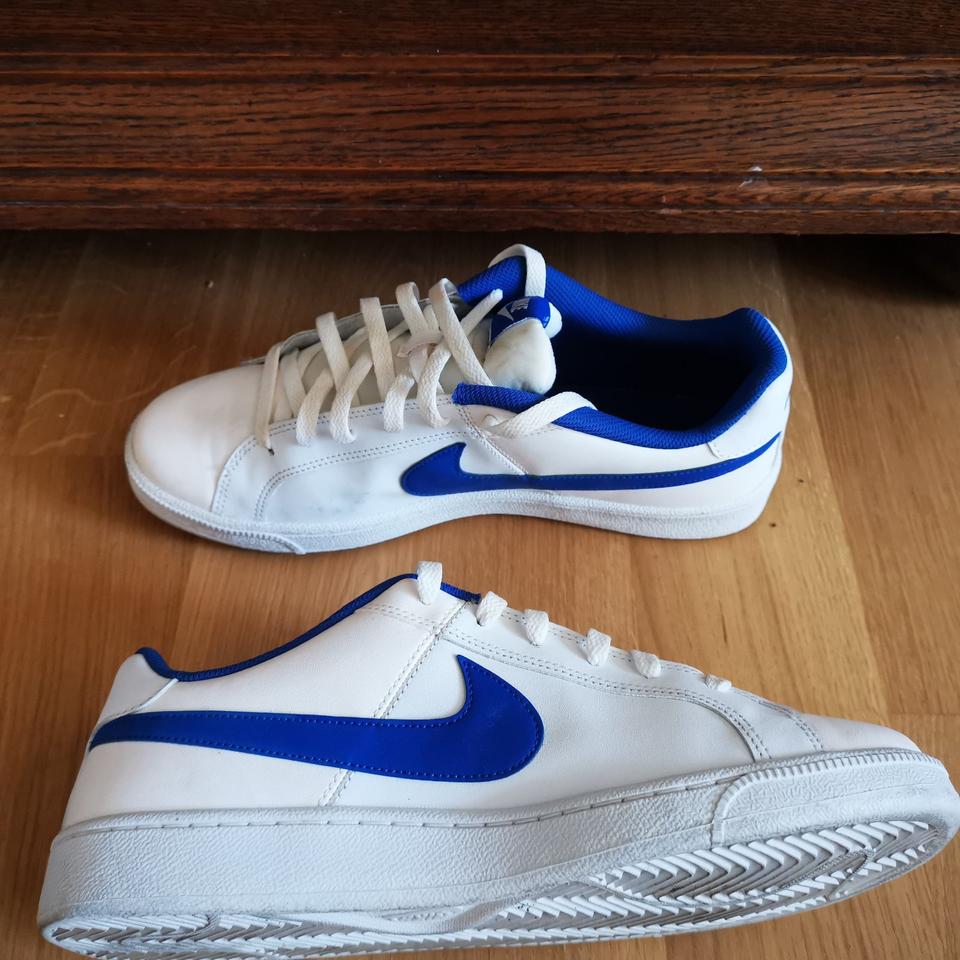Nike Court Royale Sneaker Herren | Weiß Blau | EU44 | Gebraucht in Kelkheim