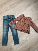 LTB Mädchen Skinny Jeans 110 + Zara Pulli punkte next braun Niedersachsen - Osterholz-Scharmbeck Vorschau