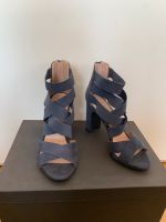 Blaue Riemensandalen mit Absatz von Deichmann Berlin - Steglitz Vorschau