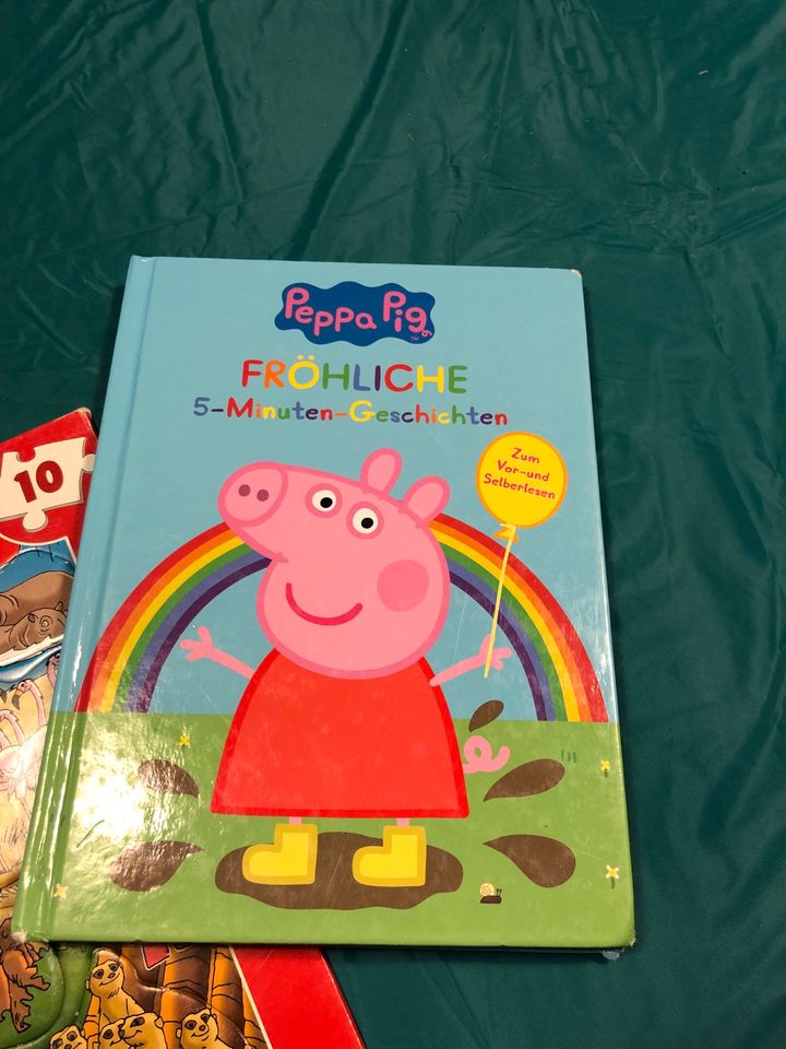 Kinder Puzzle Spiel Bücher Buch Peppa Wutz was passt zusammen in Seulingen