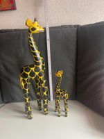 2 Deko Giraffen /Mutter und Kind aus Holz Hessen - Schmitten Vorschau