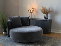 PAPADATOS SESSEL Love Seat Drehbar Samt Stoff grau Nordrhein-Westfalen - Troisdorf Vorschau