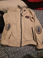 fleecejacke m weiss Hessen - Staufenberg Vorschau