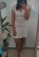 Sommerkleid/ Weißes Rippenkleid Pull&Bear weiß M Nordrhein-Westfalen - Wermelskirchen Vorschau